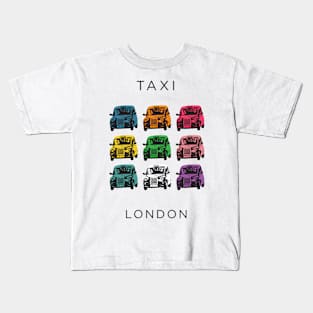 The London Taxi British Made and as Iconic as London Kids T-Shirt